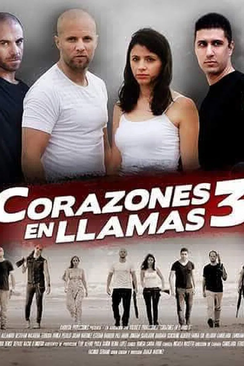 Corazones en Llamas 3 poster background