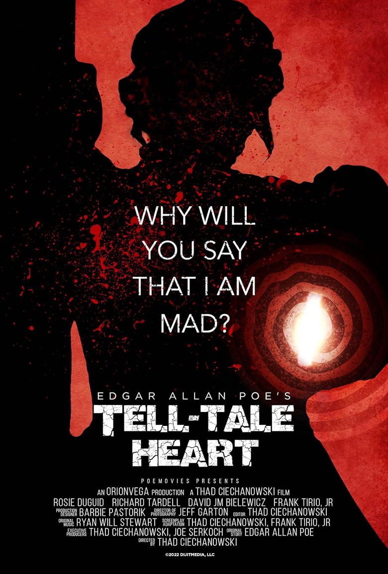 Edgar Allen Poe's Tell-Tale Heart poster background