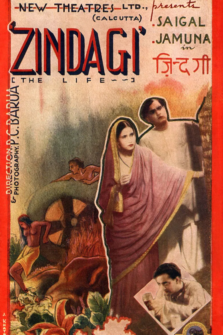 Zindagi poster background