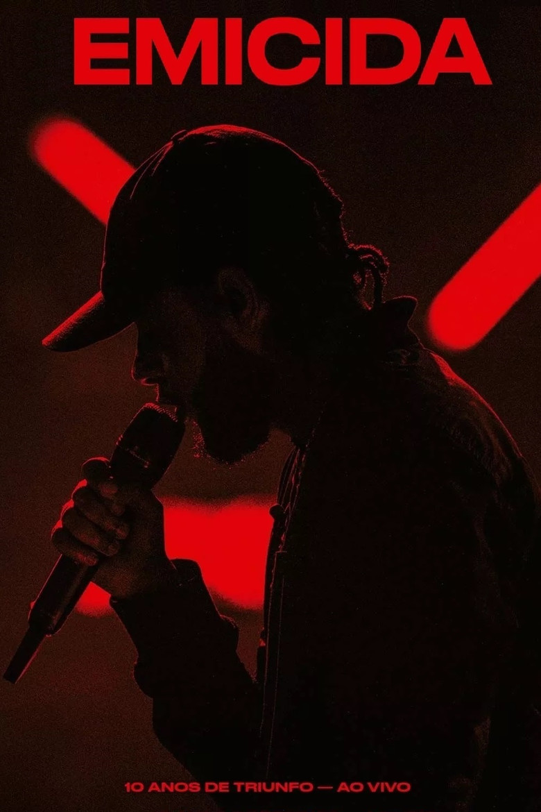 Emicida: 10 Anos de Triunfo - Ao vivo poster background