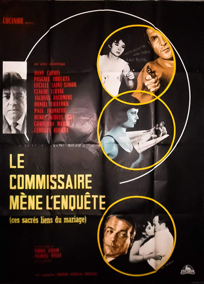 Le commissaire mène l’enquête poster background