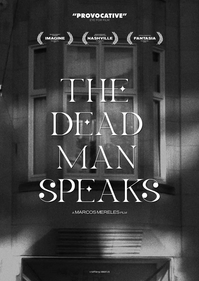 The Dead Man Speaks poster background