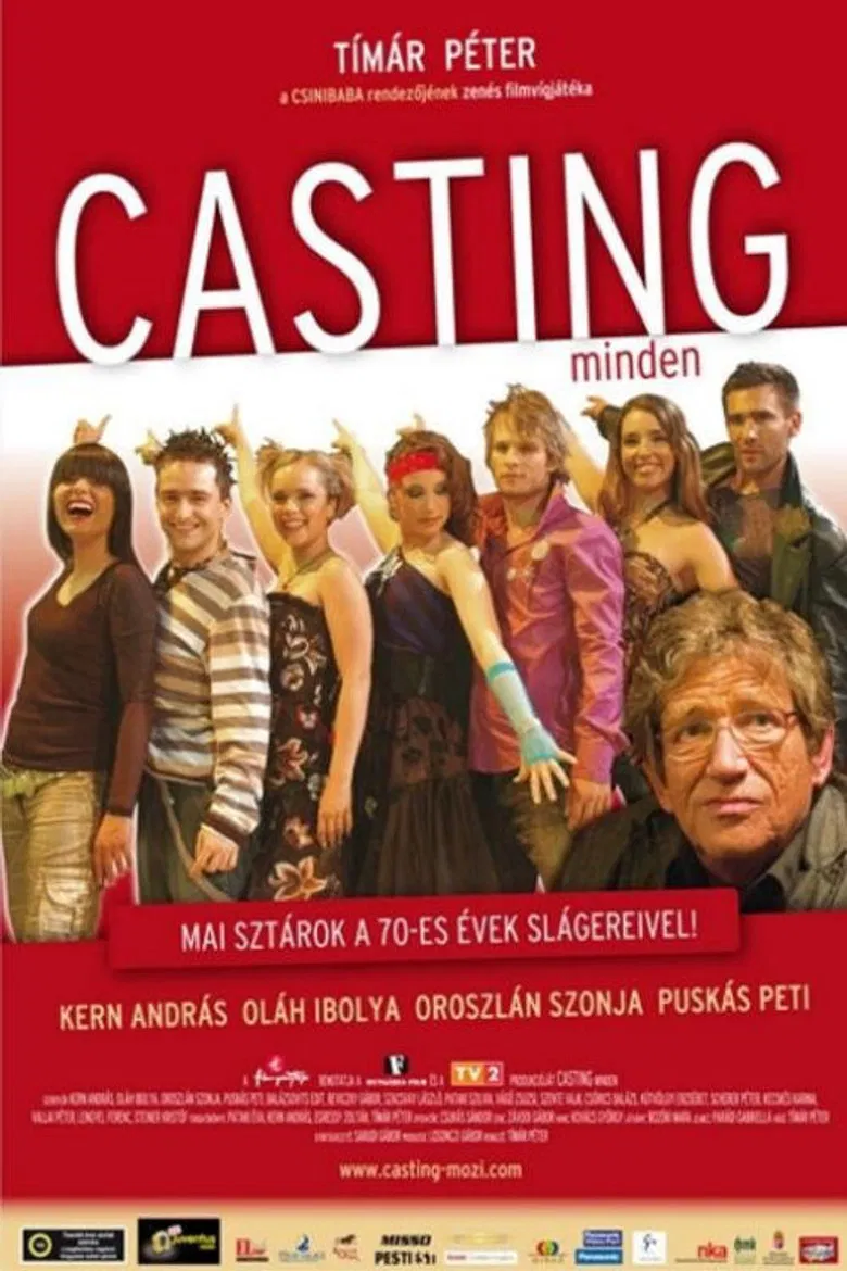 Casting Everything poster background