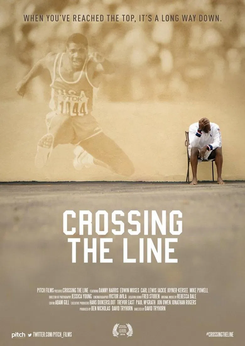 Crossing The Line poster background