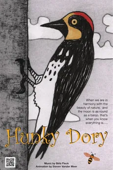 Hunky Dory poster background