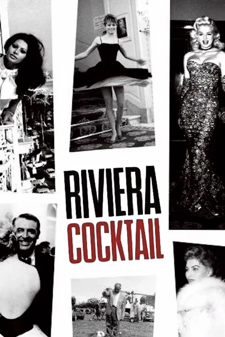 Riviera Cocktail poster background