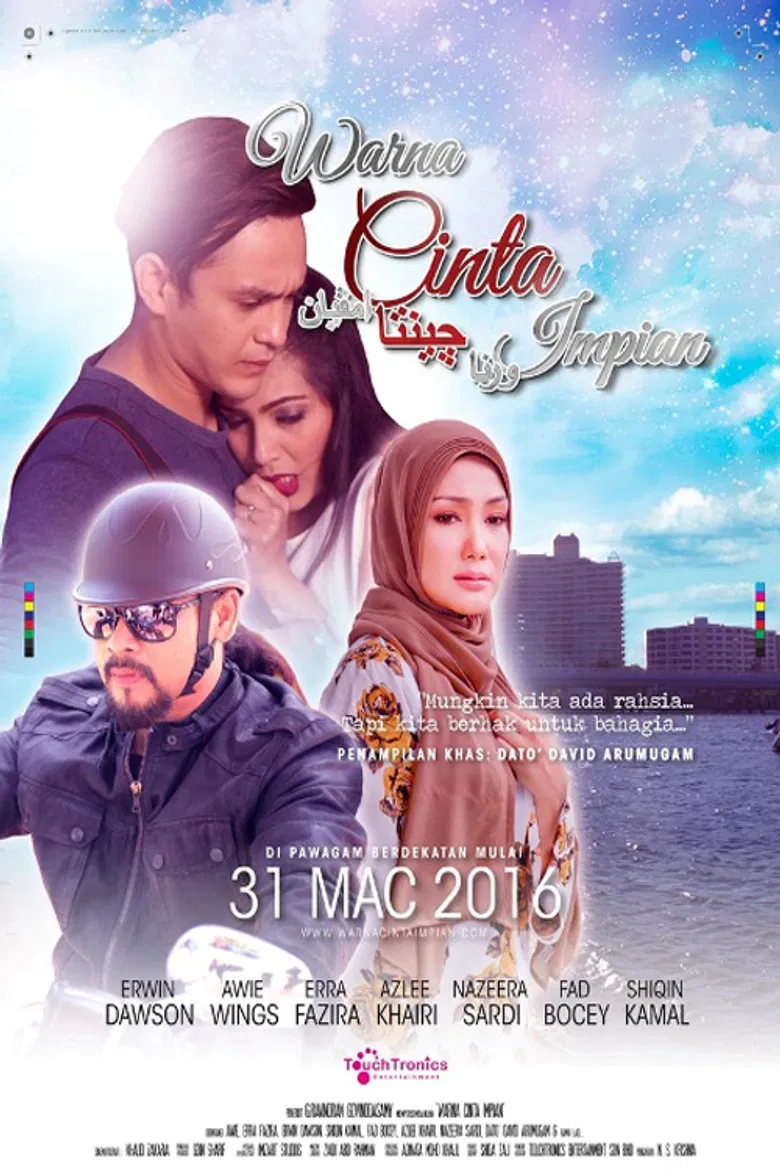 Warna Cinta Impian poster background