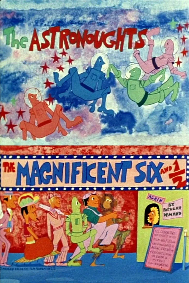 The Magnificent Six and ½: The Astronoughts poster background
