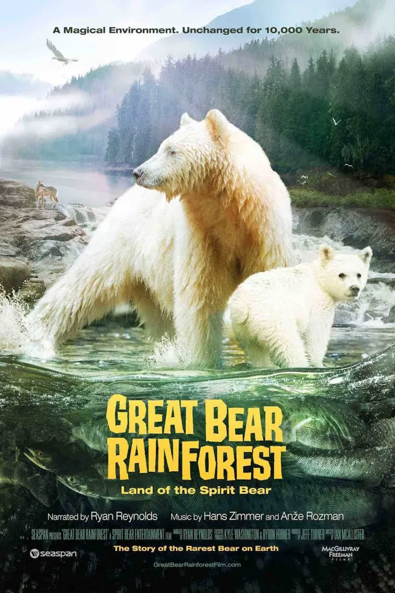 Great Bear Rainforest: Land of the Spirit Bear poster background