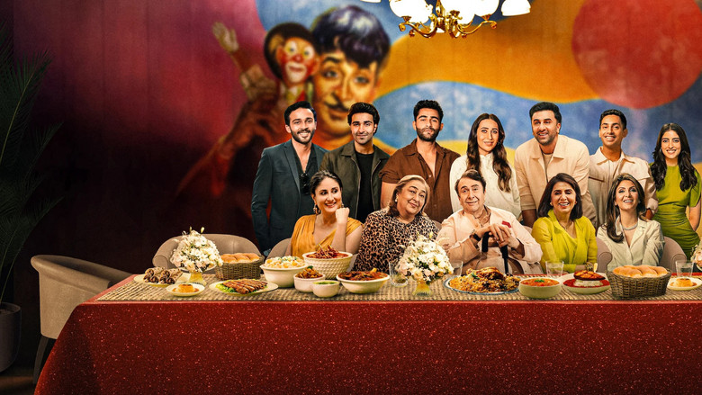 The Kapoor family gathered around a dining table