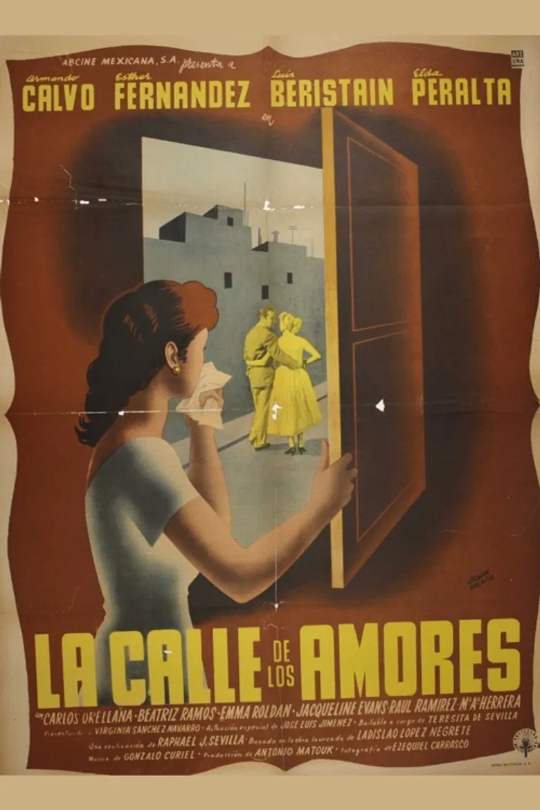 La calle de los amores poster background