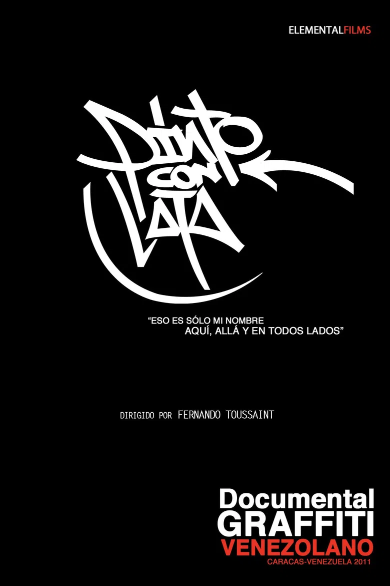 Pinto con lata poster background