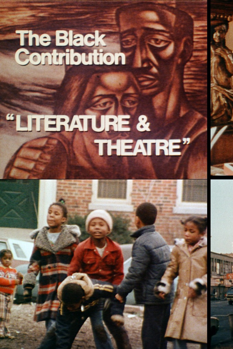 The Black Contribution: Literature and Theatre poster background