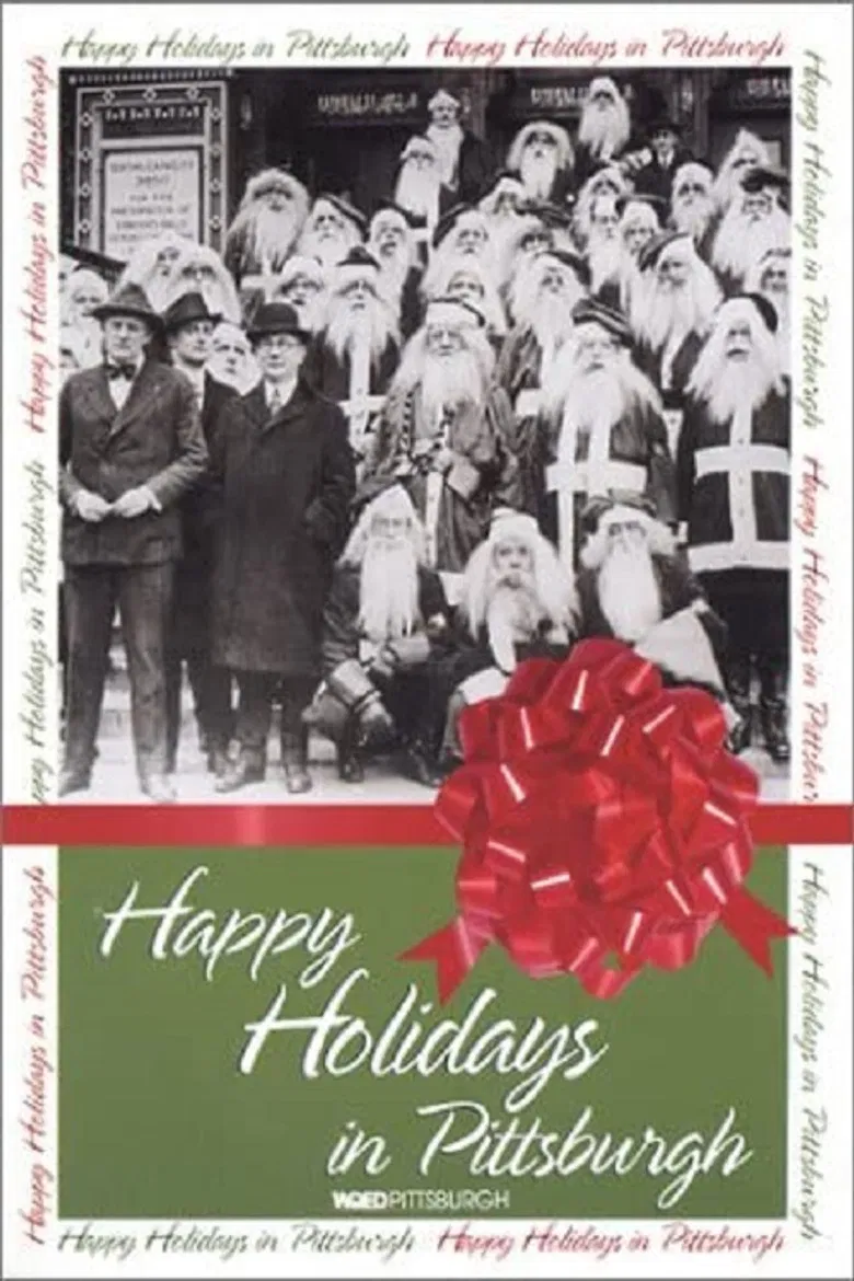 Happy Holidays in Pittsburgh poster background
