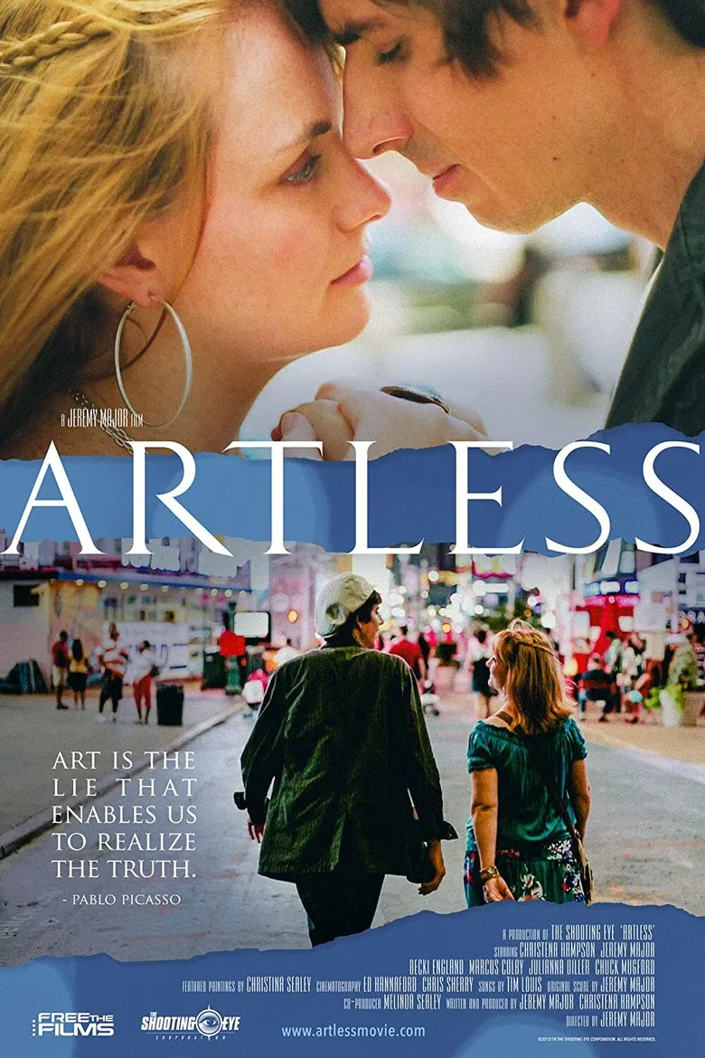 Artless poster background