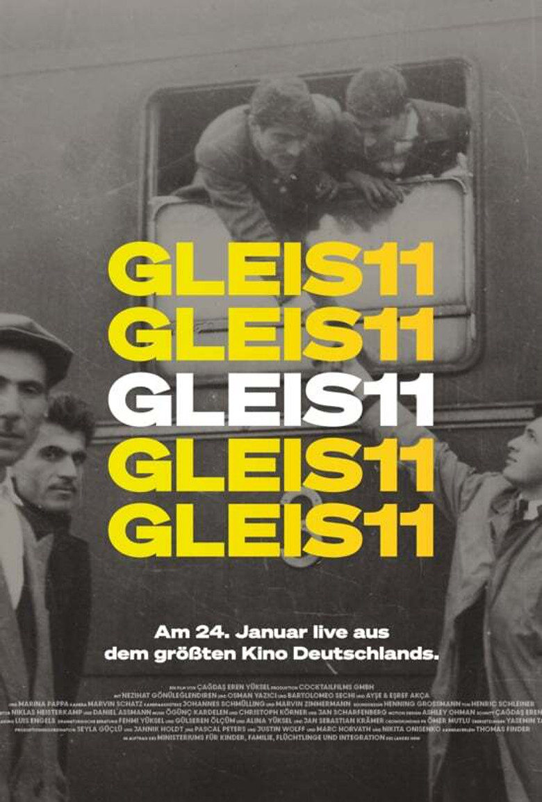 Gleis 11 poster background