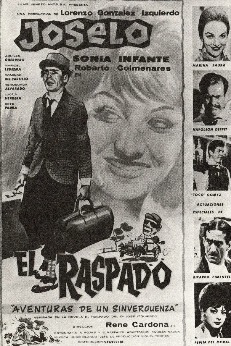 El raspado poster background