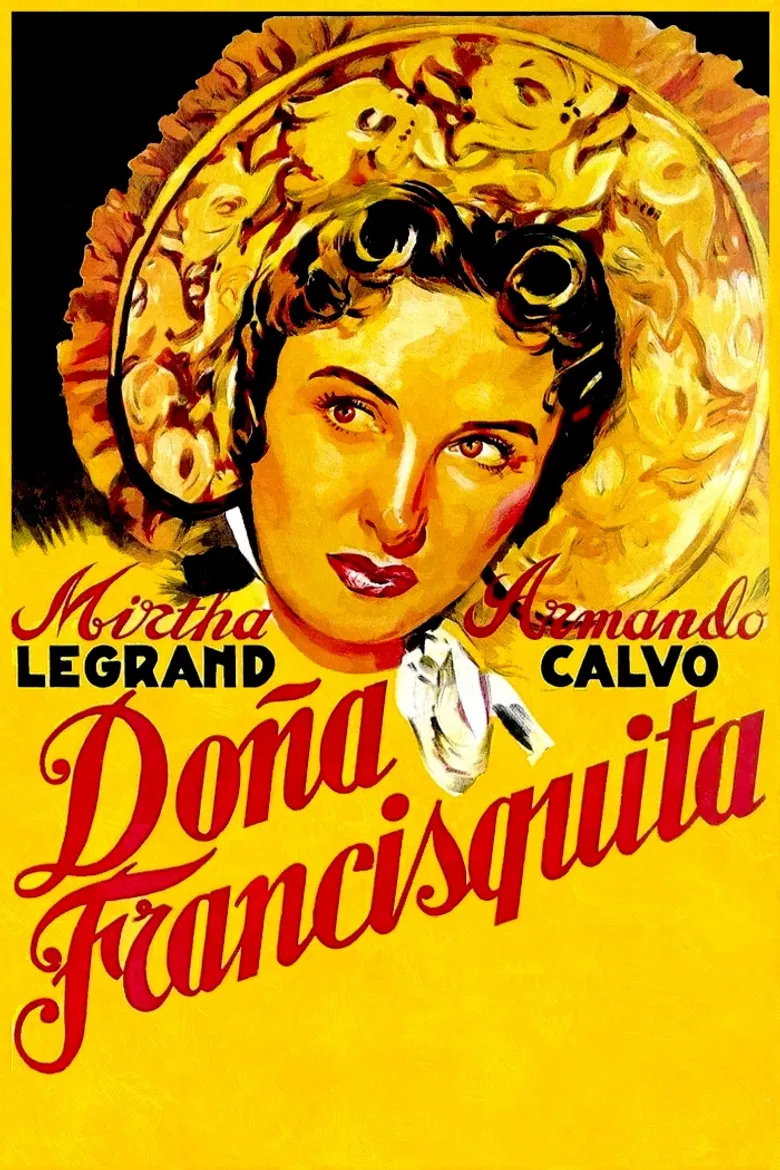 Doña Francisquita poster background