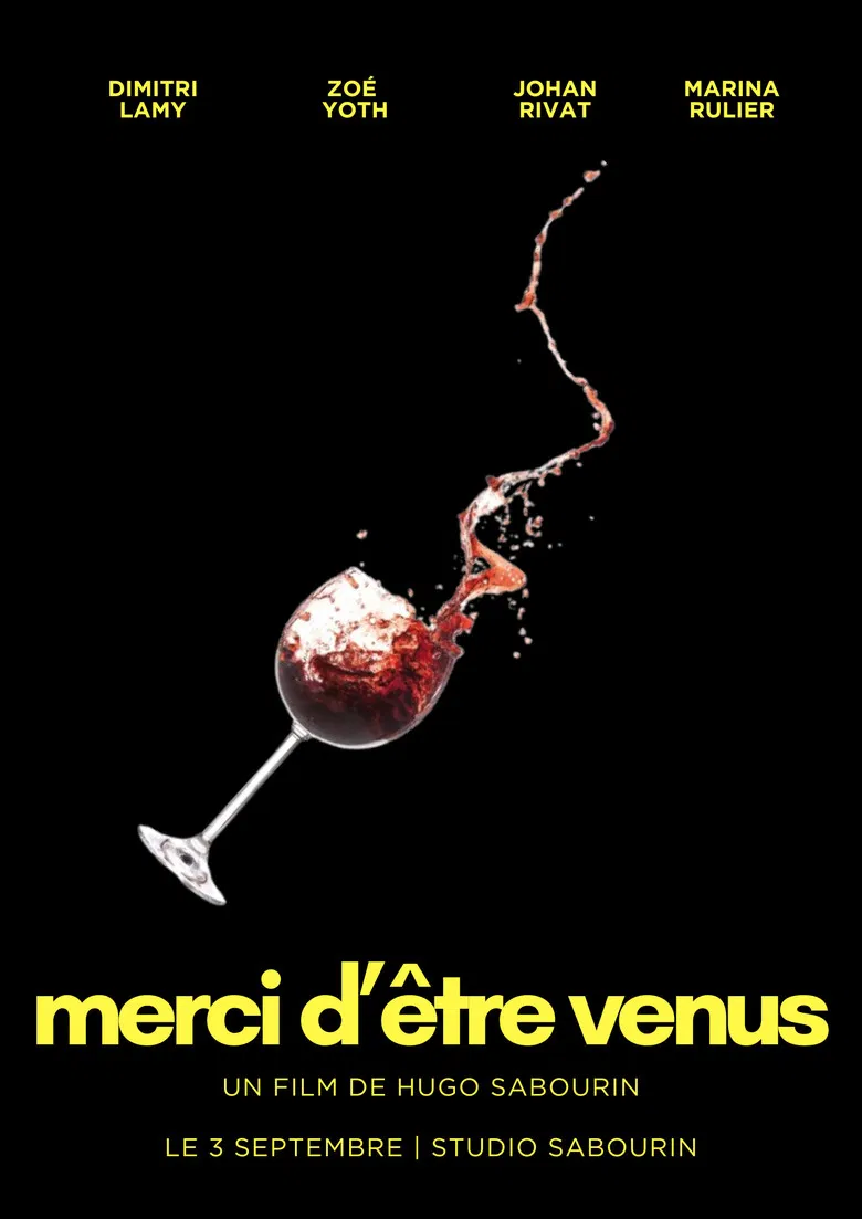 MERCI D'ÊTRE VENUS ! poster background