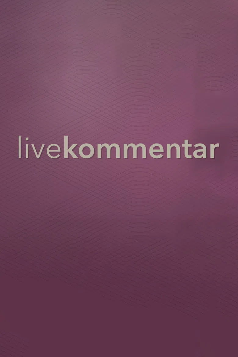 Livekommentar poster background