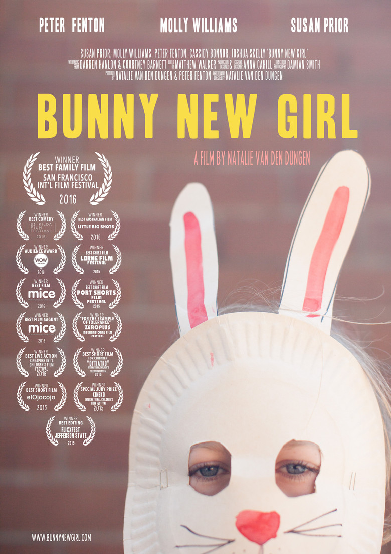 Bunny New Girl poster background