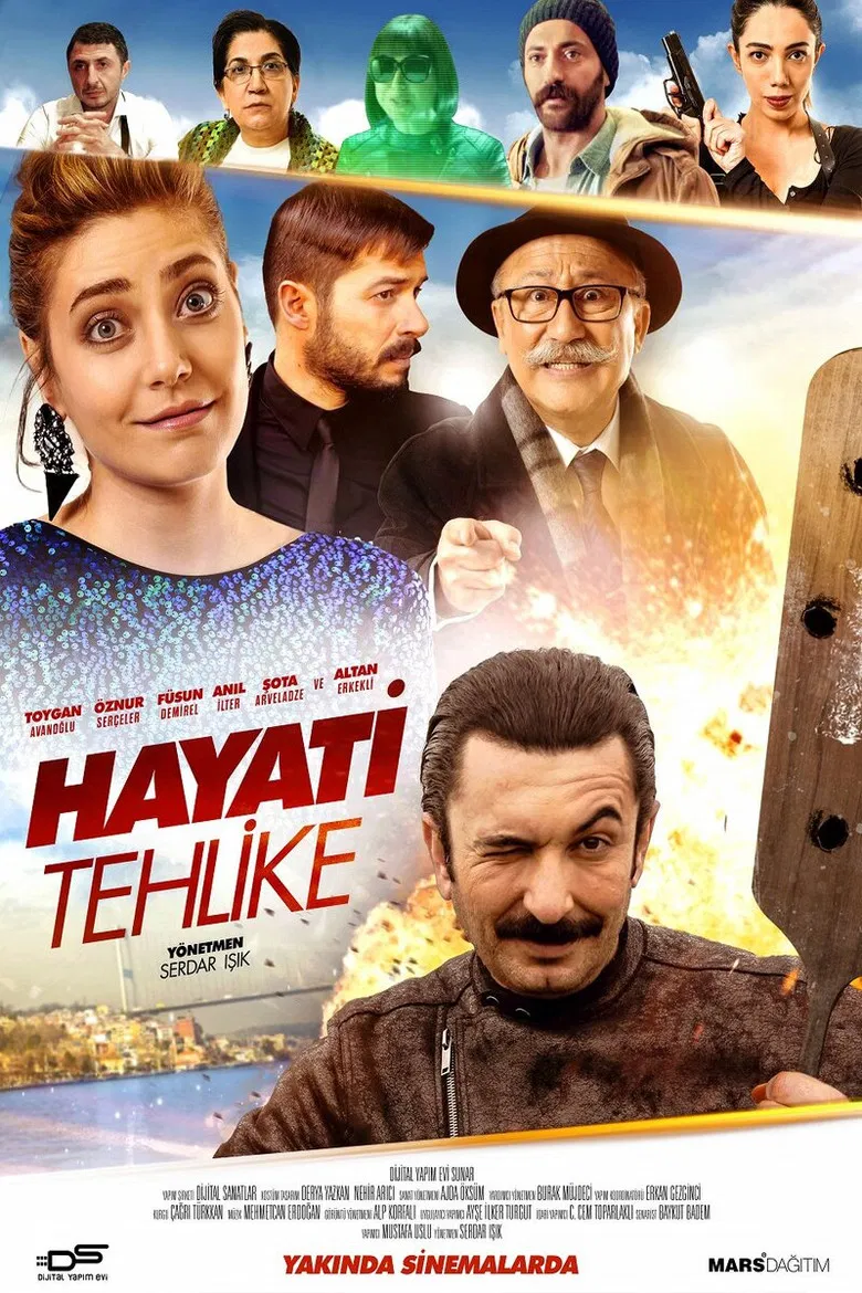 Hayati Tehlike poster background