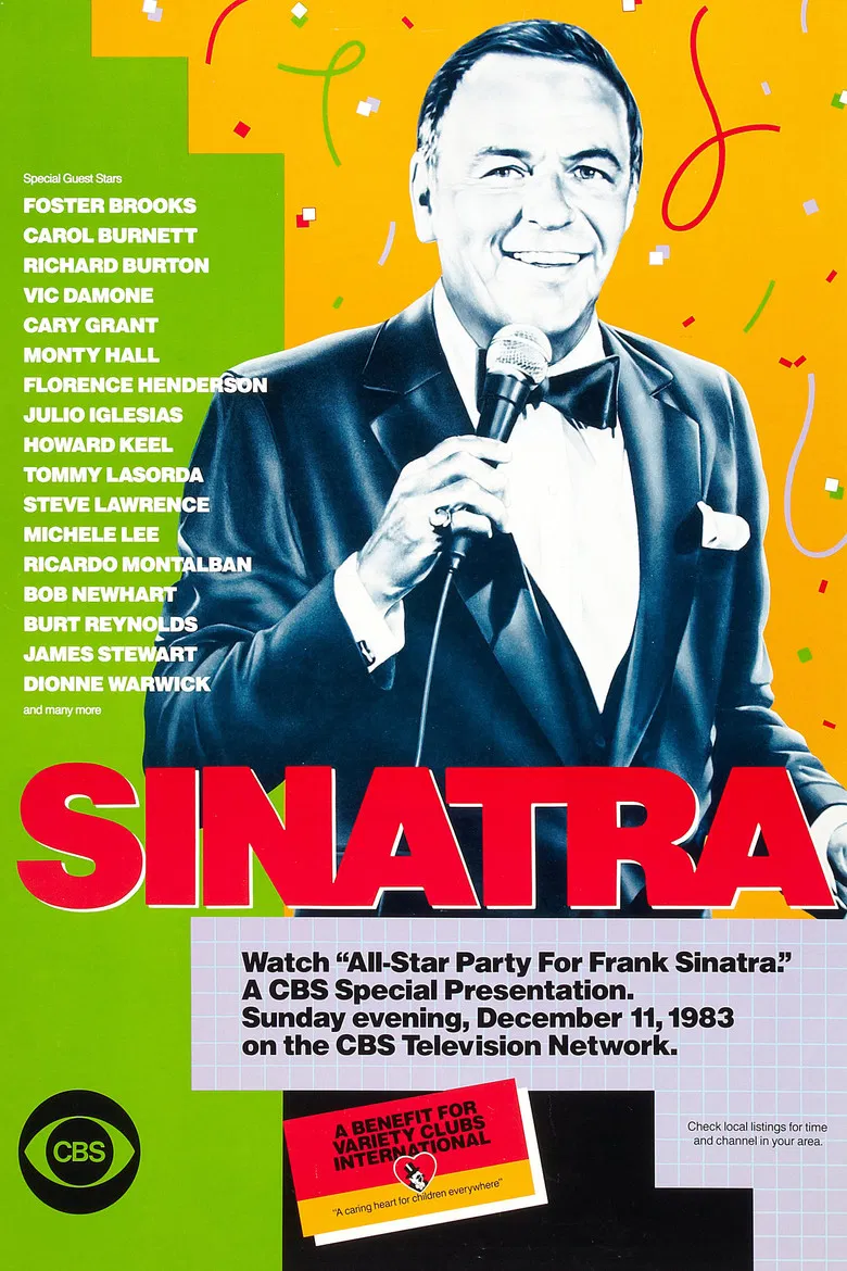 All-Star Party for Frank Sinatra poster background
