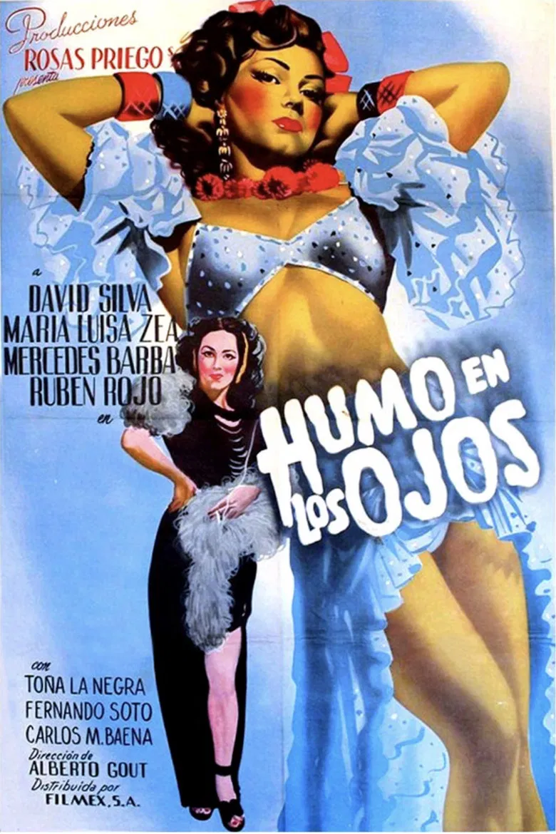 Smoke in the Eyes poster background