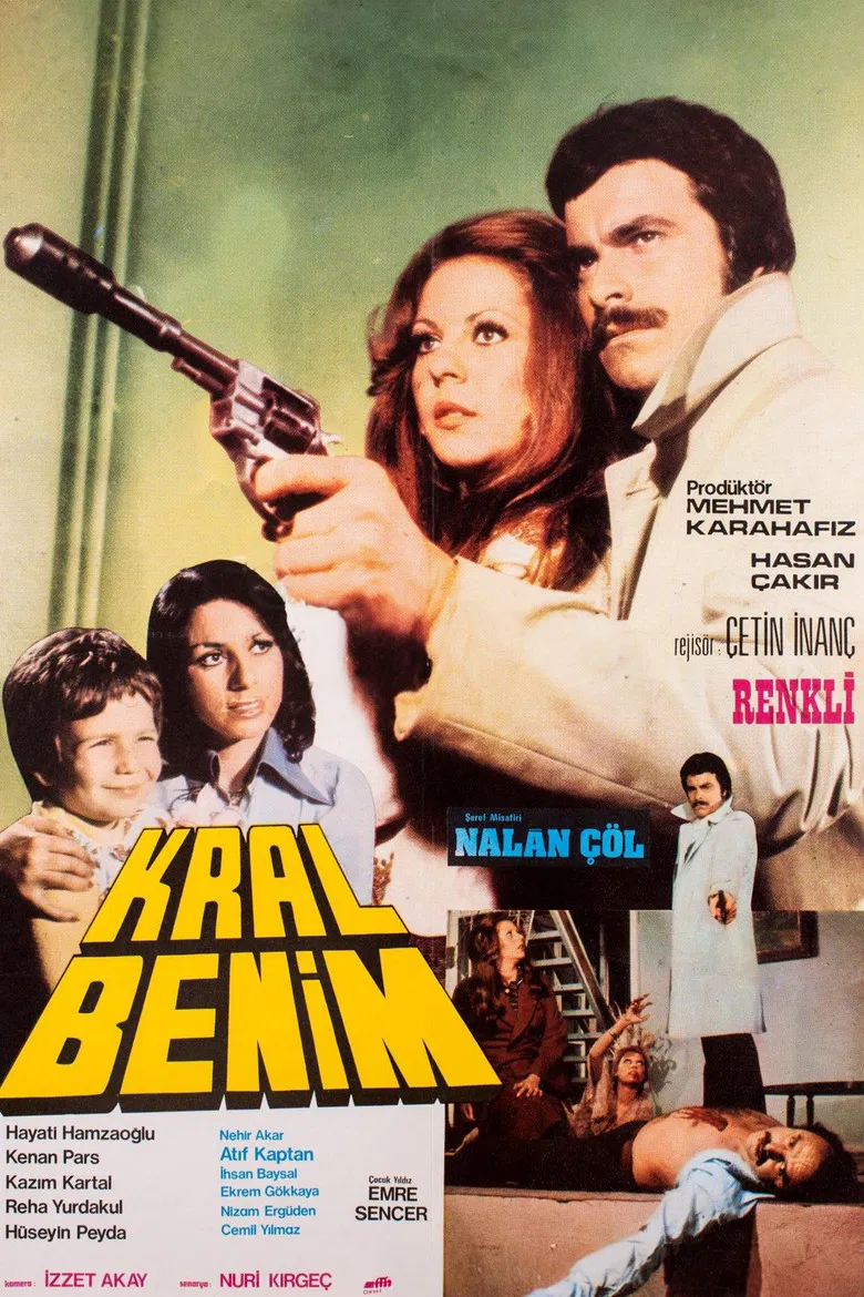 Kral Benim poster background