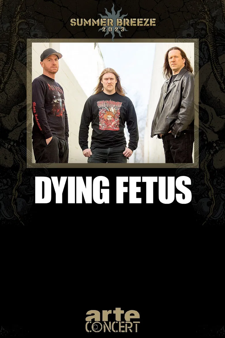 Dying Fetus - Summer Breeze 2023 poster background