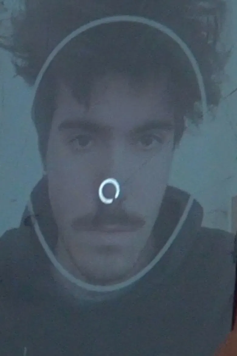 Facial recognition poster background