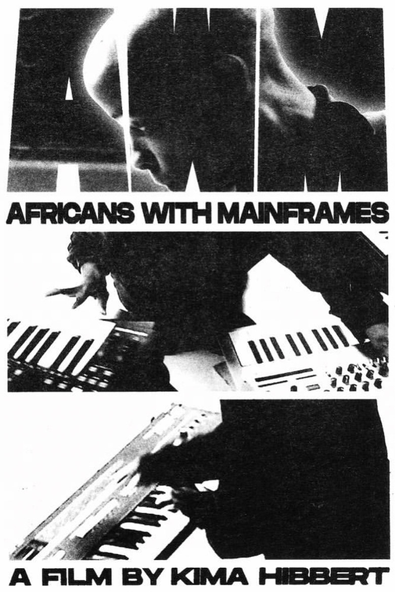Africans with Mainframes poster background