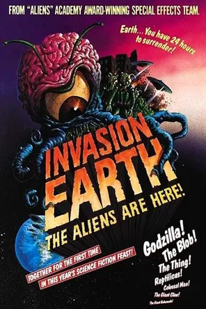 Invasion Earth: The Aliens Are Here poster background