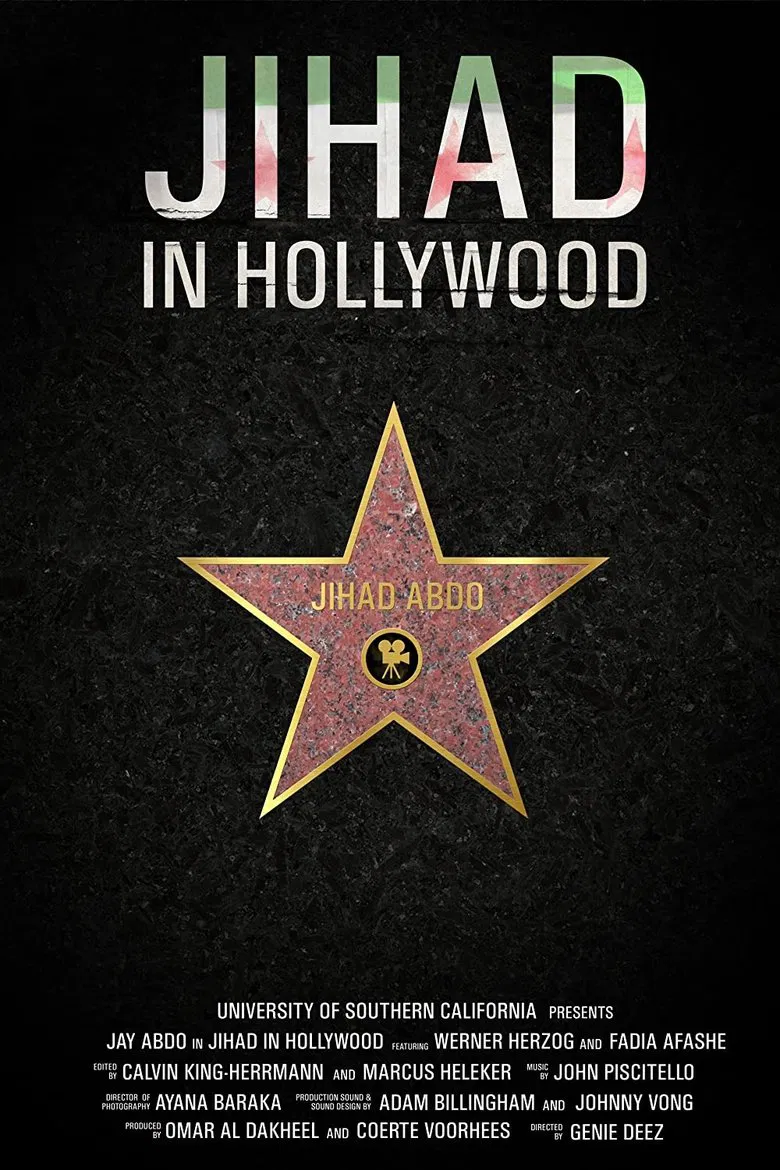 Jihad in Hollywood poster background