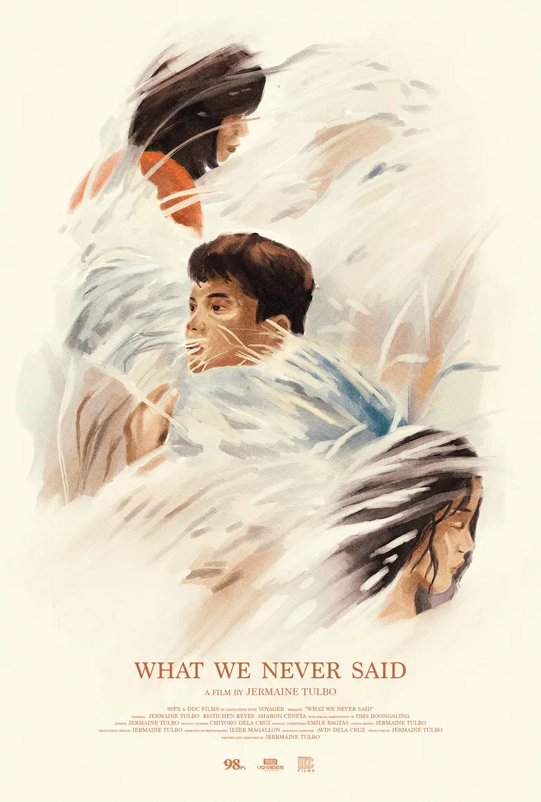 What We Never Said poster background