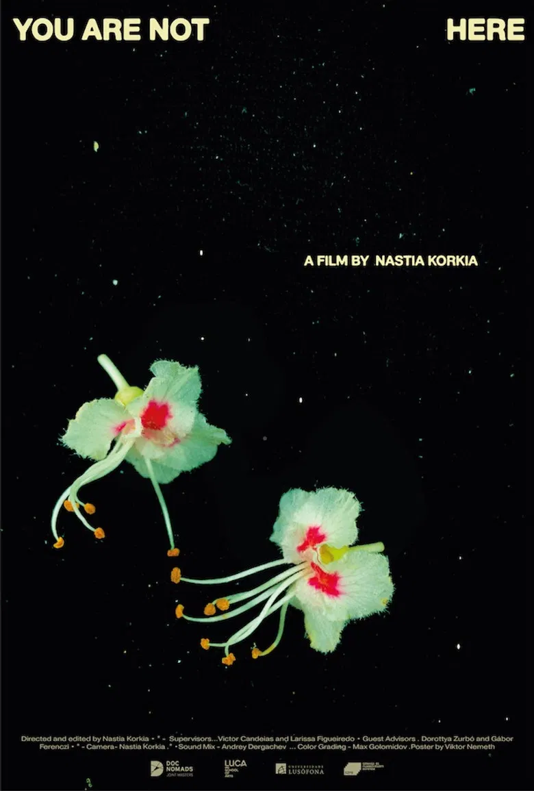 You are not here poster background