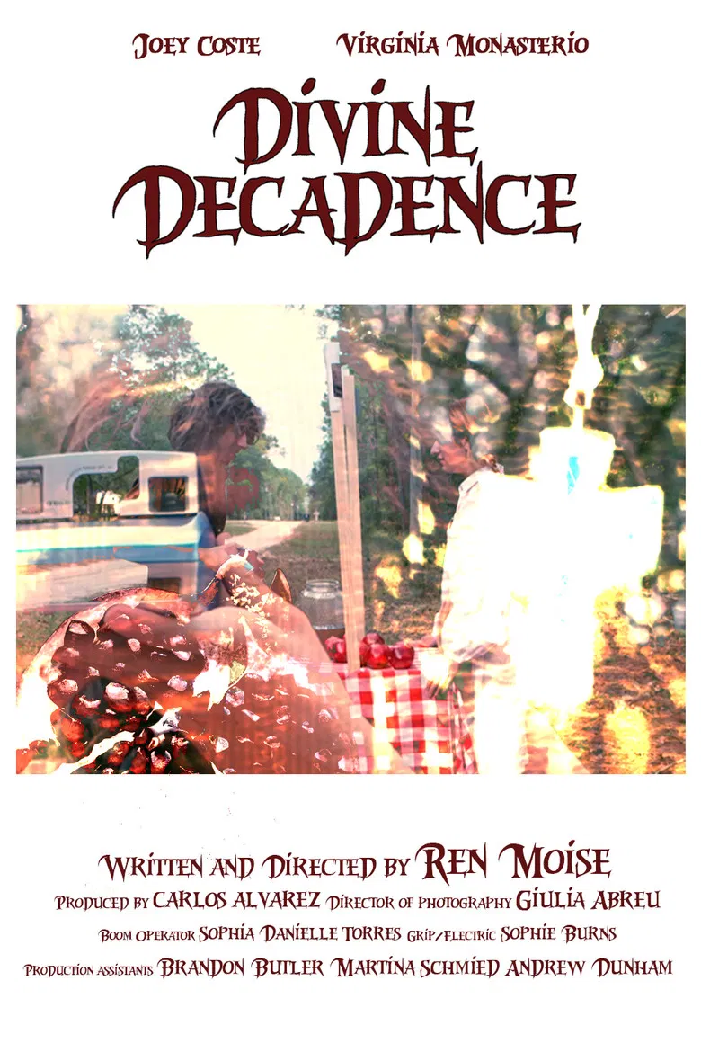 Divine Decadence poster background