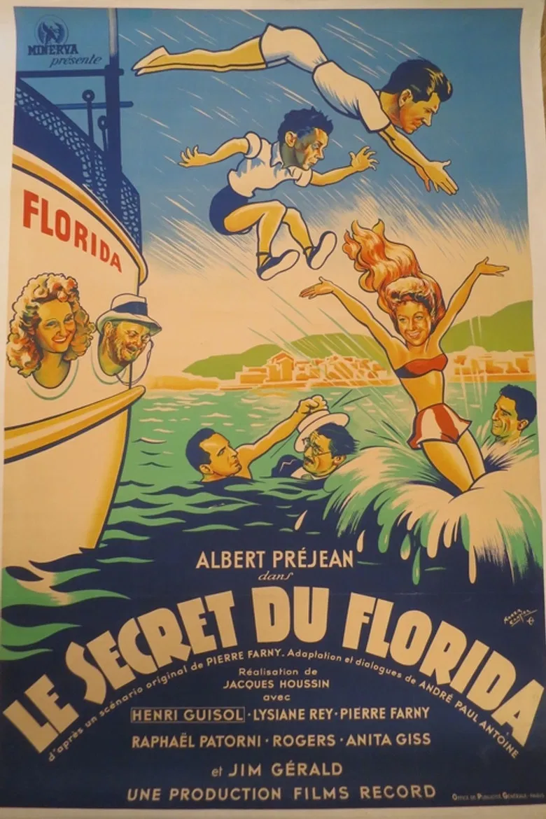 Le Secret du Florida poster background