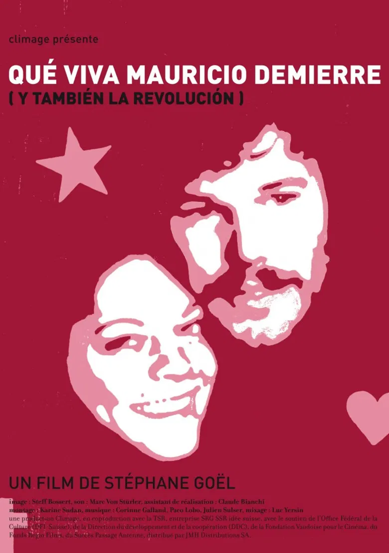 Que viva Mauricio Demierre poster background
