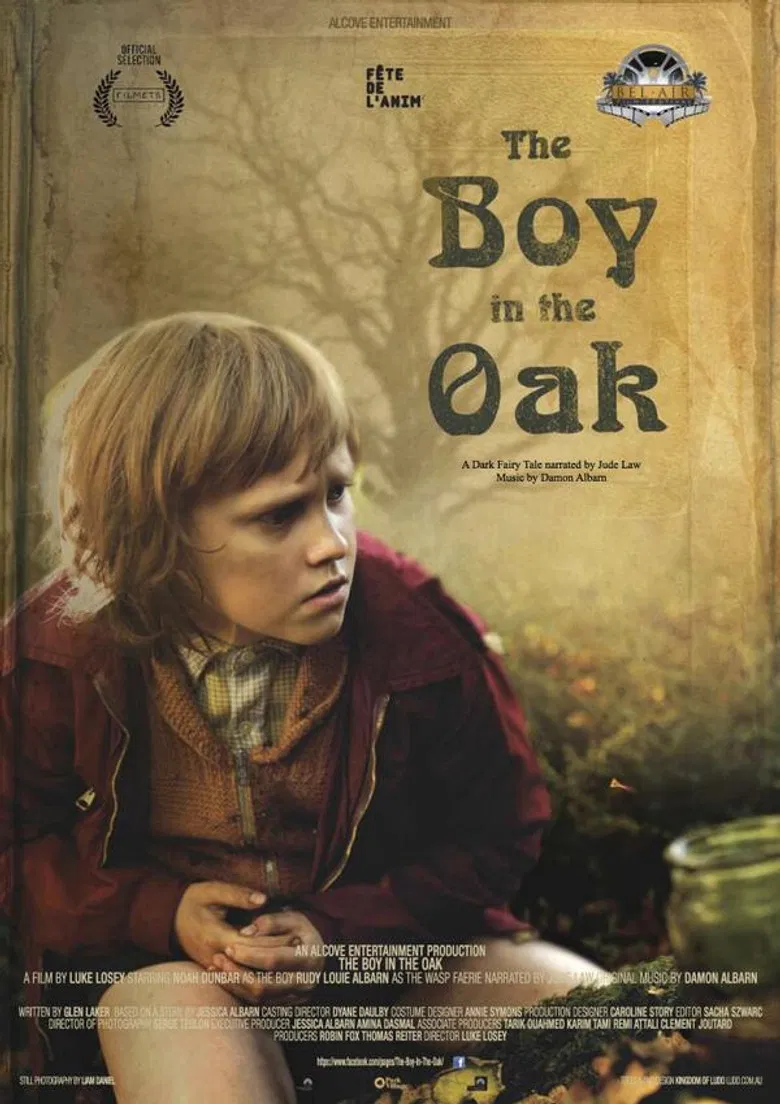 The Boy in the Oak poster background