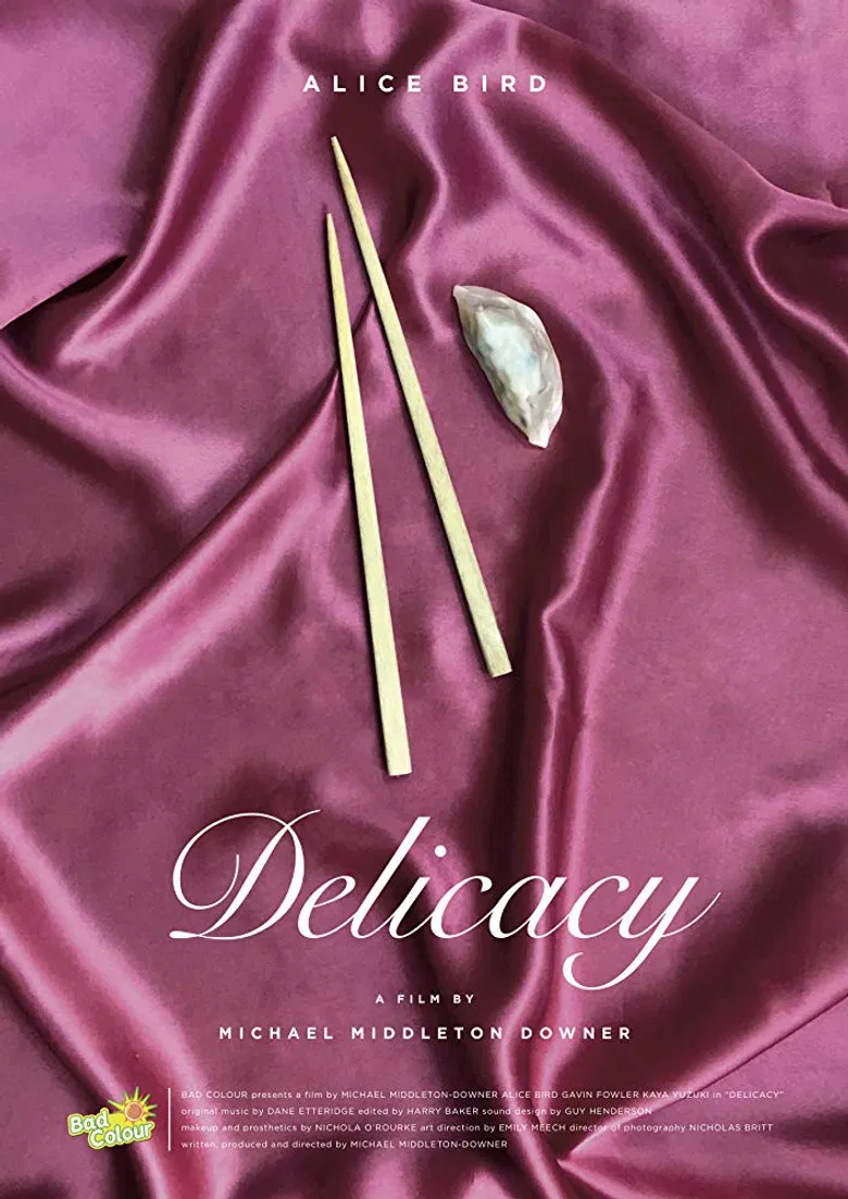 Delicacy poster background