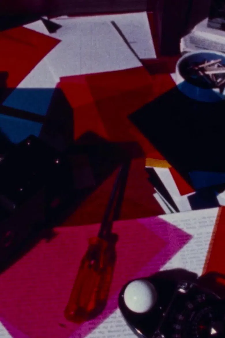 She Is Away poster background