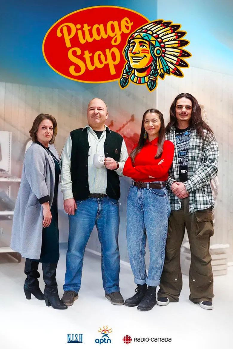 Pitago Stop poster background