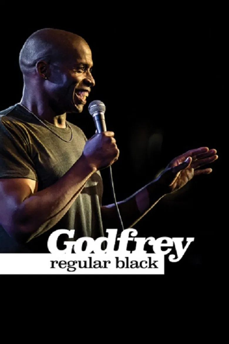 Godfrey: Regular Black poster background