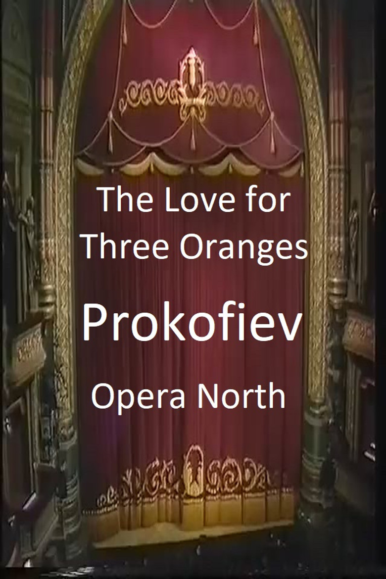 The Love For Three Oranges - Opera North poster background