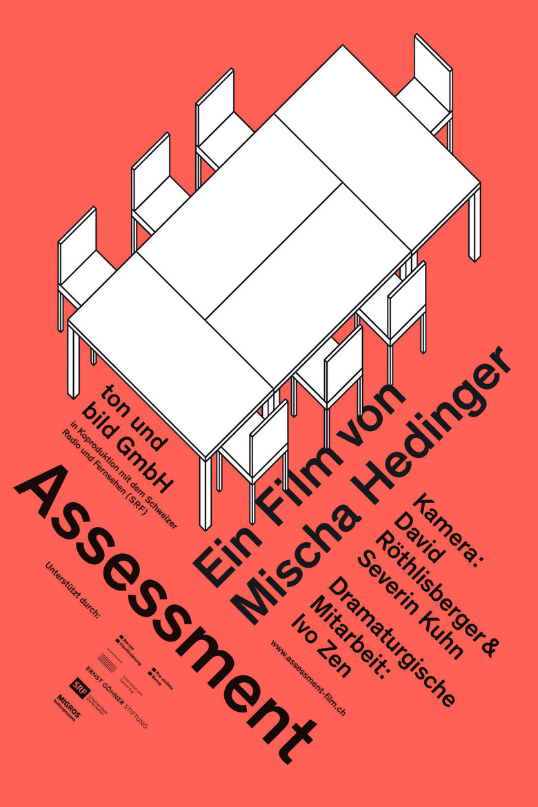 Assessment poster background