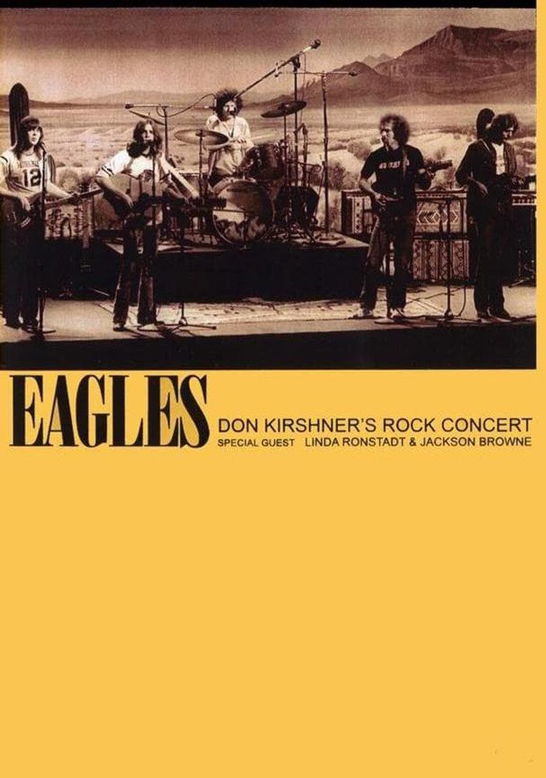 Eagles | Don Kirshner's Rock Concert poster background