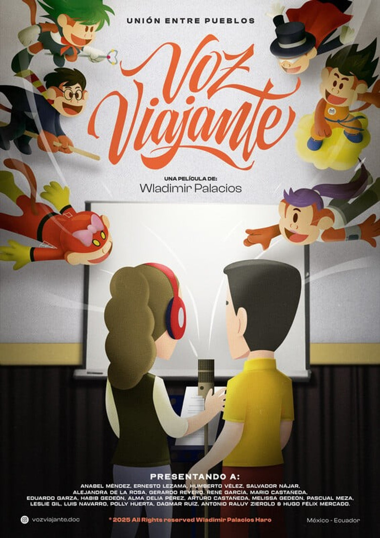Voz Viajante poster background