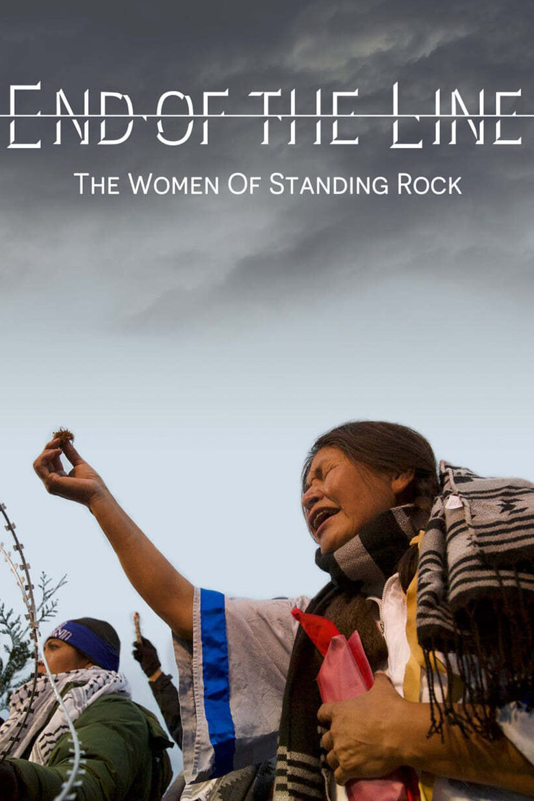 End of the Line: The Women of Standing Rock poster background
