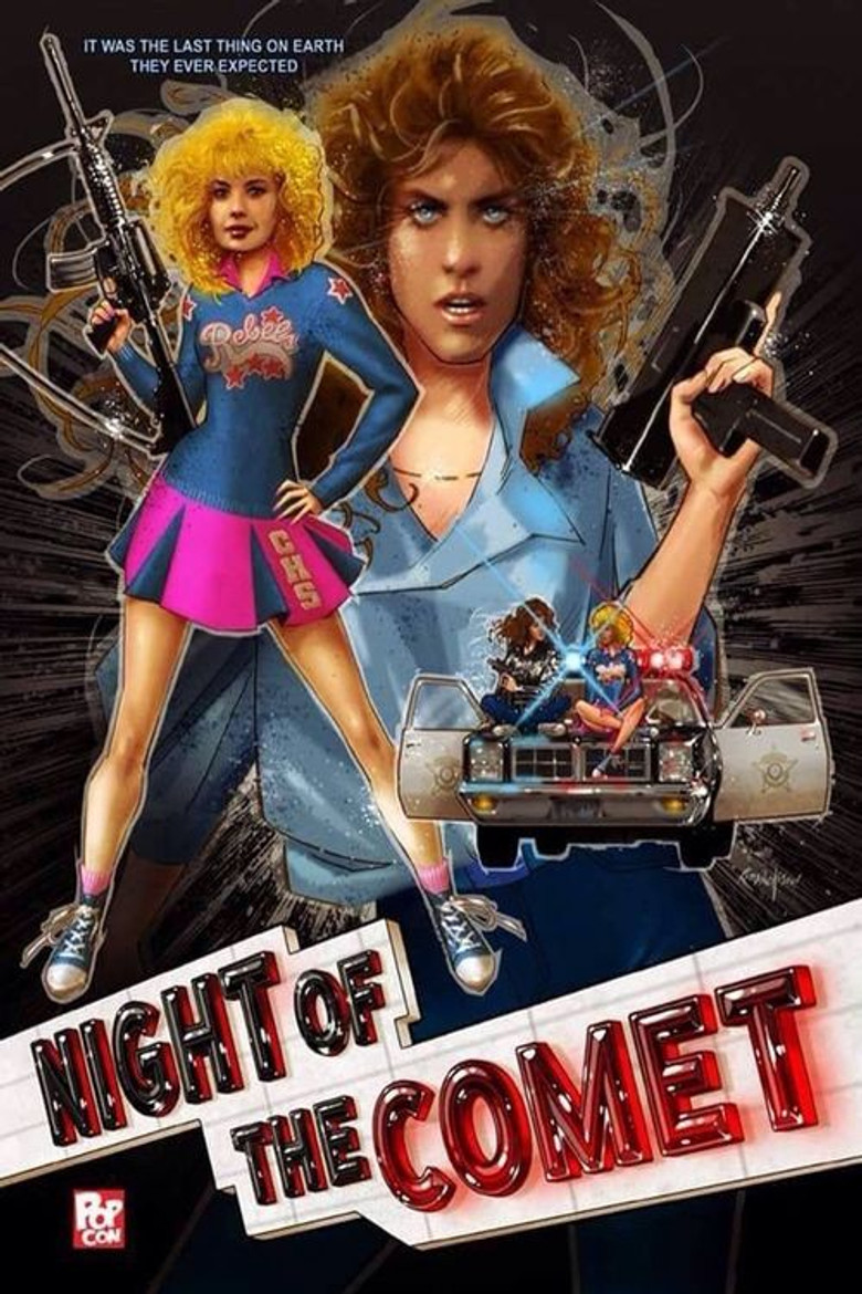 Valley Girls at the End of the World poster background